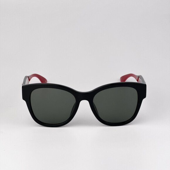 Gucci Women’s Sunglasses – Black/Green Butterfly Frame Grey Lenses GG1866SK 001 main image 10